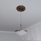 Ekena Millwork Baltimore PVC Medallion (Canopies up to 5 1/4"), 13"OD x 3 1/2"ID x 3/4"P, Metallic Antique Brass CMP13BACAB - alternate 8